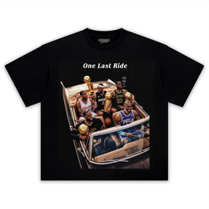 LEBRON JAMES - ONE LAST RIDE TANK TOP & TEE & LONG SLEEVE & LAYERED LS & HOODIE