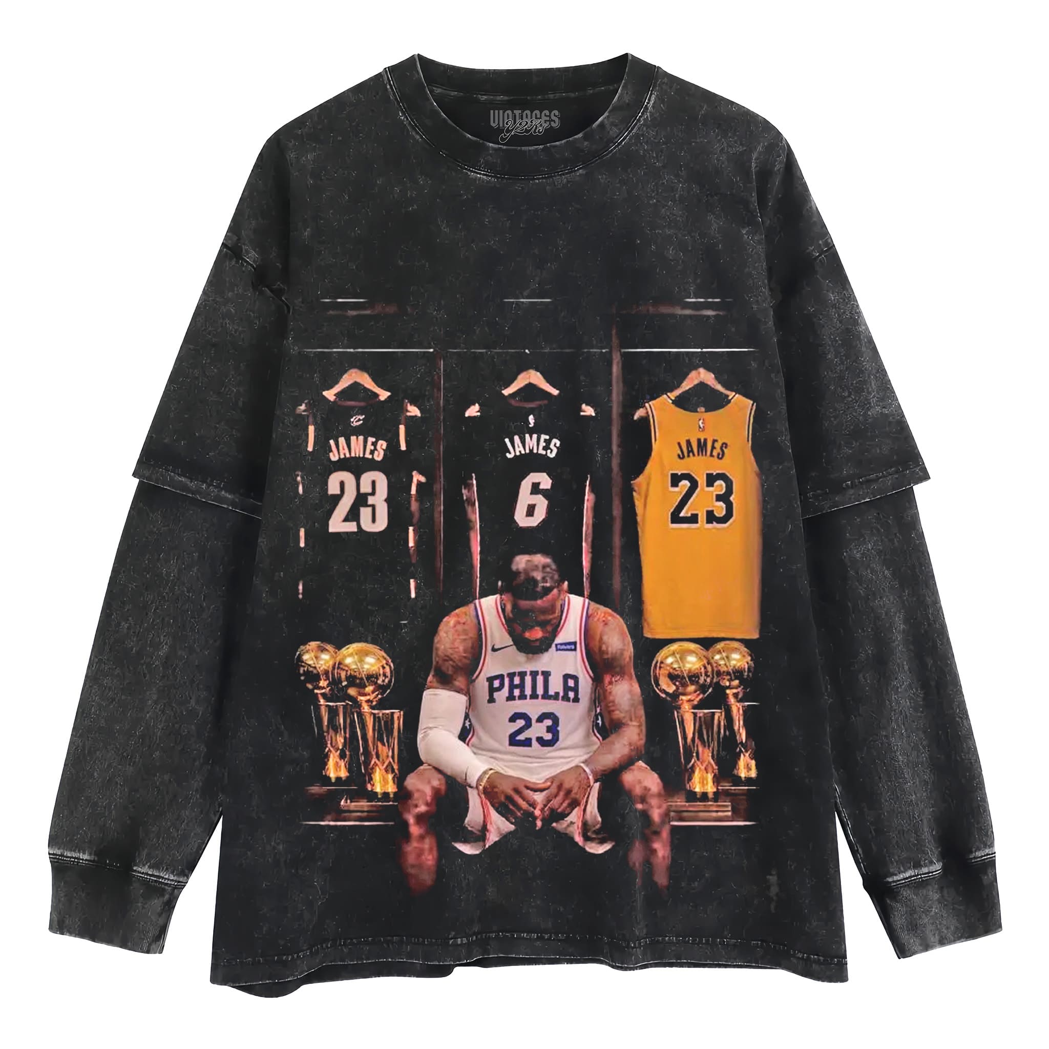 LEBRON JAMES - ONE LAST RIDE V2 TANK TOP & TEE & LONG SLEEVE & LAYERED LS & HOODIE
