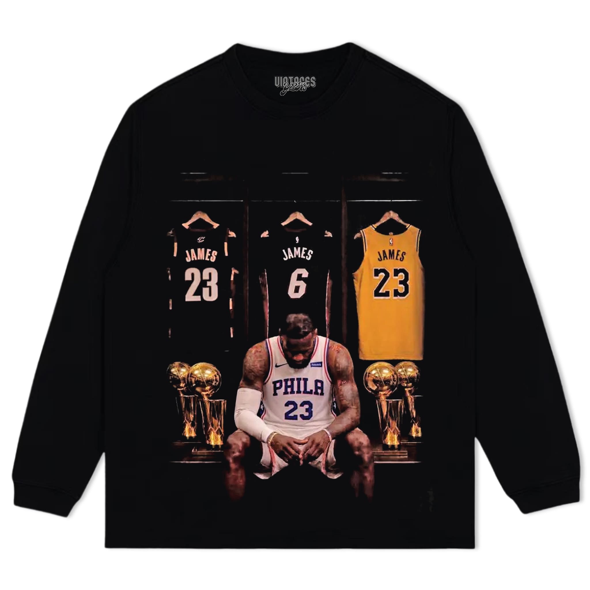 LEBRON JAMES - ONE LAST RIDE V2 TANK TOP & TEE & LONG SLEEVE & LAYERED LS & HOODIE