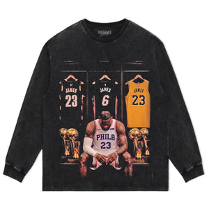 LEBRON JAMES - ONE LAST RIDE V2 TANK TOP & TEE & LONG SLEEVE & LAYERED LS & HOODIE