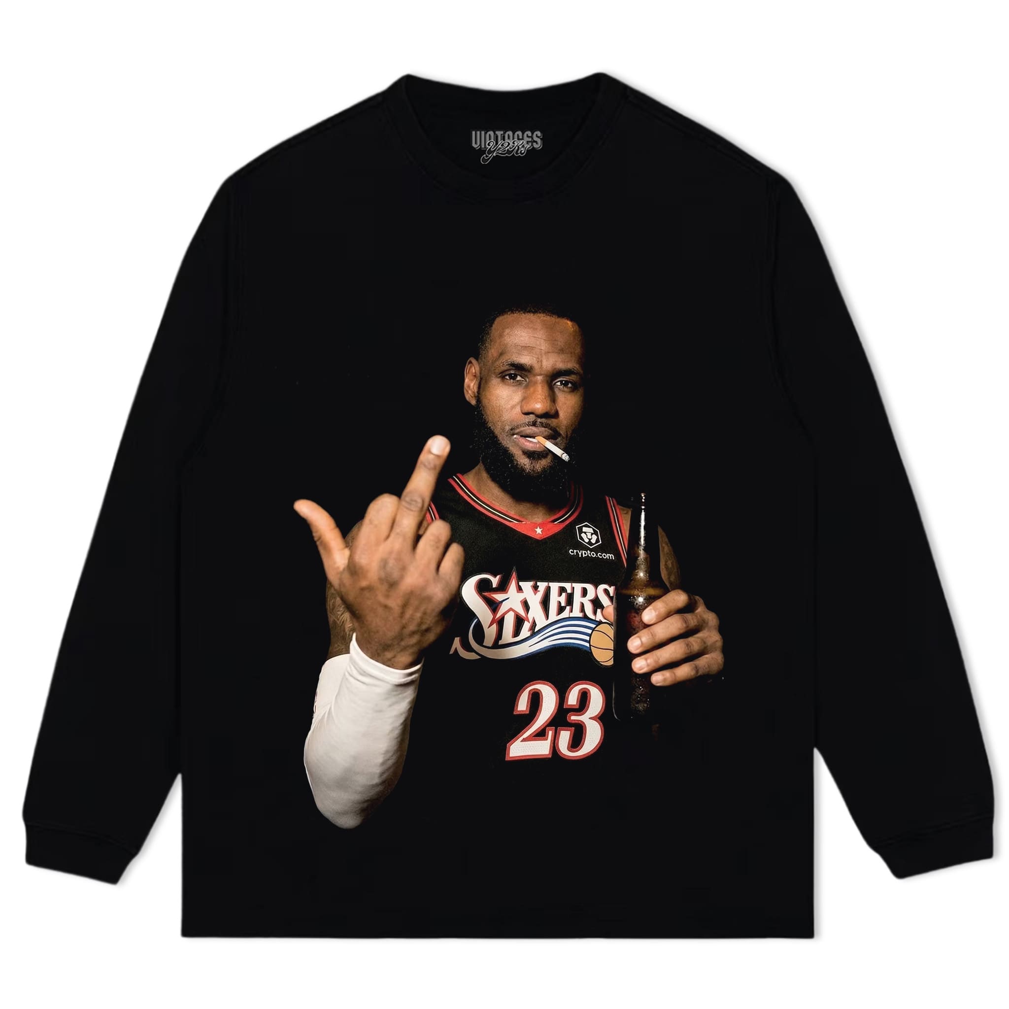 LEBRON JAMES 76ERS TANK TOP & TEE & LONG SLEEVE & LAYERED LS & HOODIE