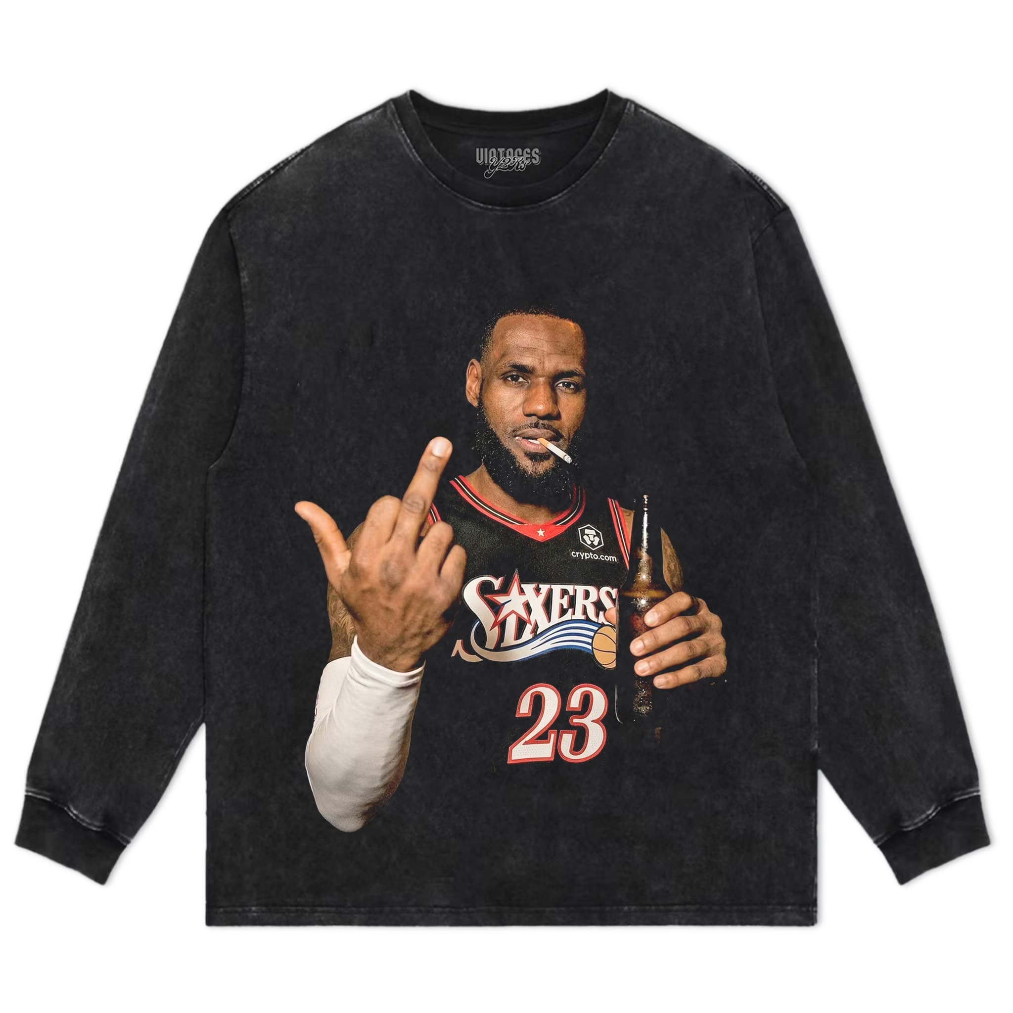 LEBRON JAMES 76ERS TANK TOP & TEE & LONG SLEEVE & LAYERED LS & HOODIE