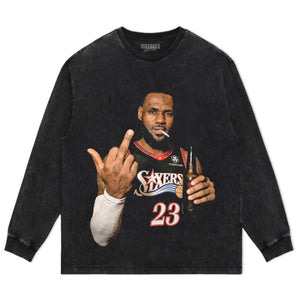 LEBRON JAMES 76ERS TANK TOP & TEE & LONG SLEEVE & LAYERED LS & HOODIE