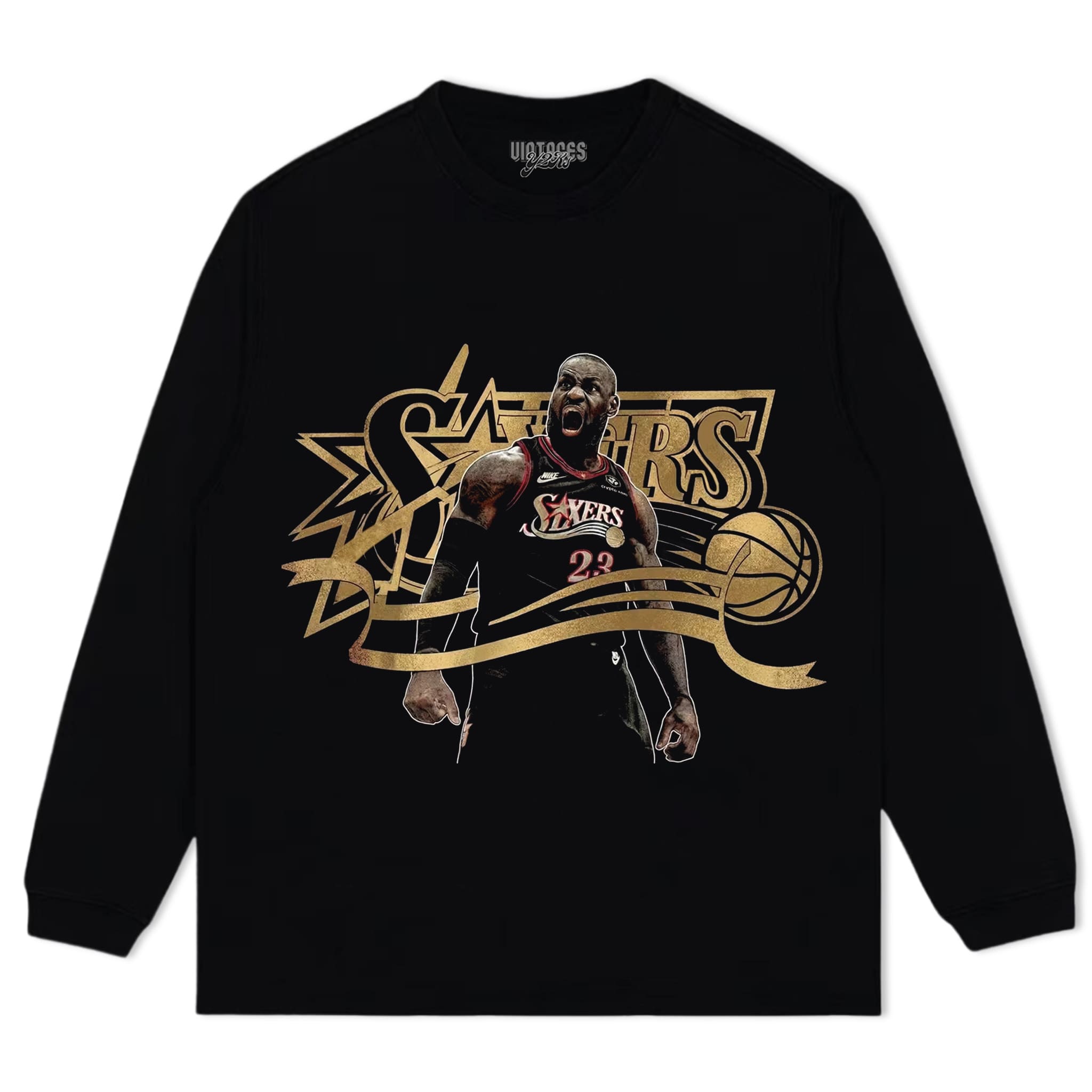 LEBRON JAMES 76ERS V12 TANK TOP & TEE & LONG SLEEVE & LAYERED LS & HOODIE