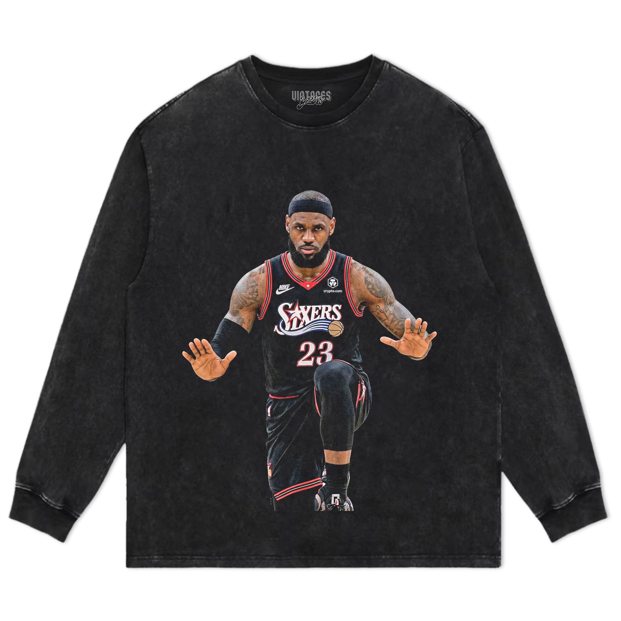 LEBRON JAMES 76ERS V1 TANK TOP & TEE & LONG SLEEVE & LAYERED LS & HOODIE