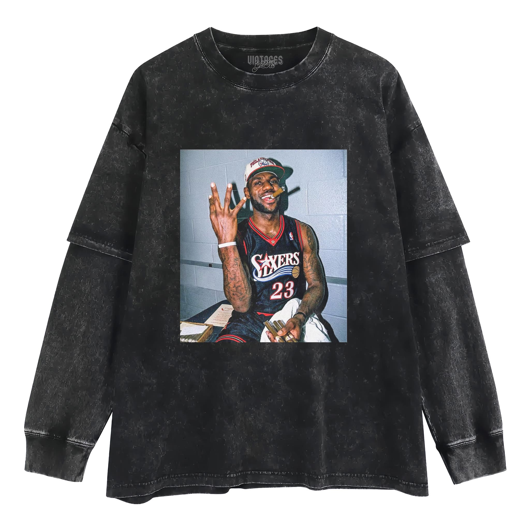 LEBRON JAMES 76ERS V2 TANK TOP & TEE & LONG SLEEVE & LAYERED LS & HOODIE