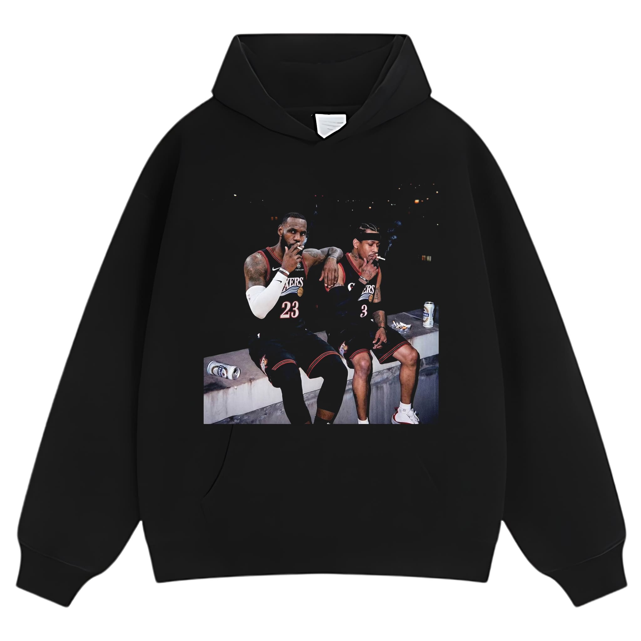 LEBRON JAMES & ALLEN IVERSON TANK TOP & TEE & LONG SLEEVE & LAYERED LS & HOODIE