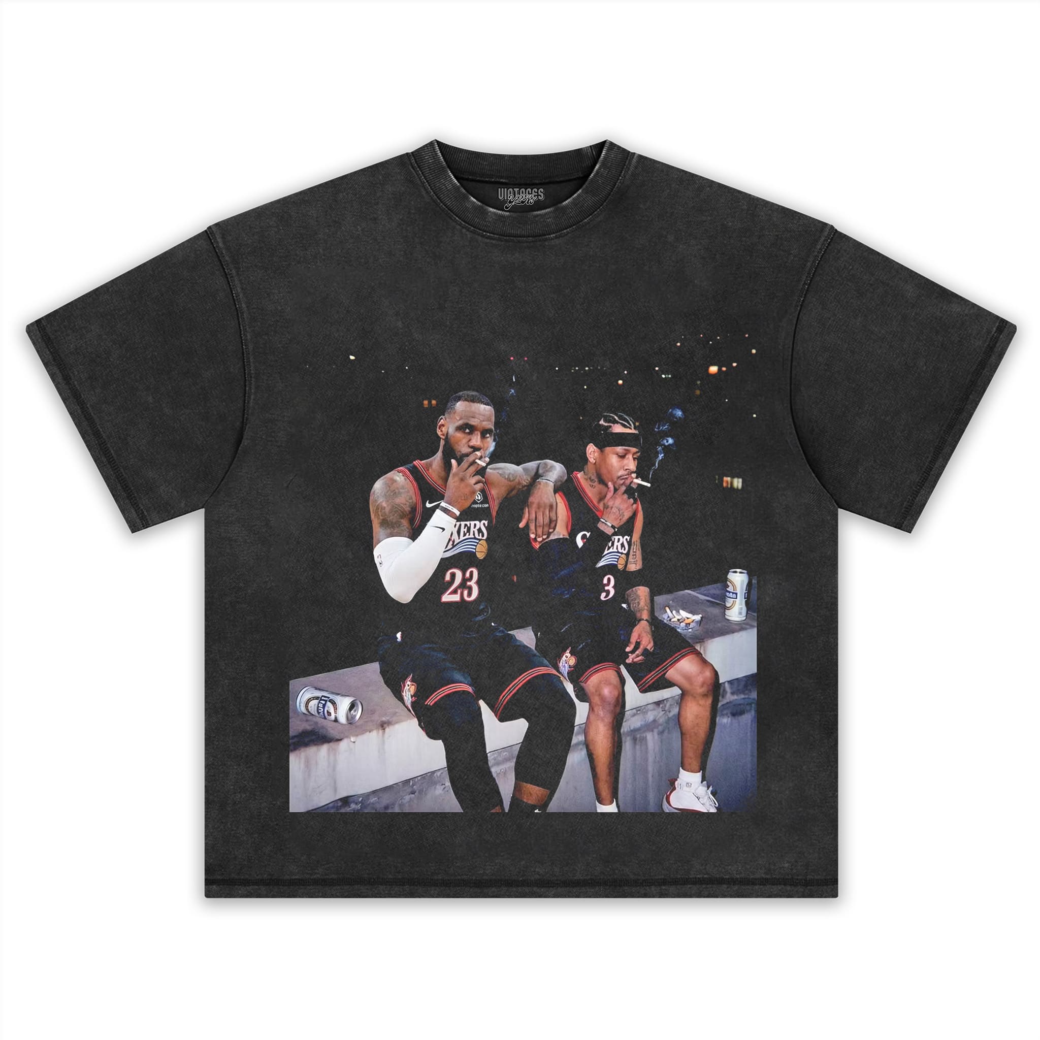 LEBRON JAMES & ALLEN IVERSON TANK TOP & TEE & LONG SLEEVE & LAYERED LS & HOODIE