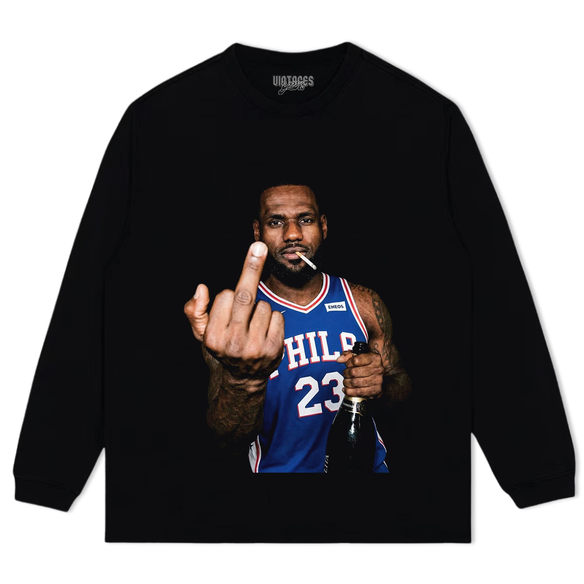 LEBRON JAMES FUNNY V1 TANK TOP & TEE & LONG SLEEVE & LAYERED LS & HOODIE