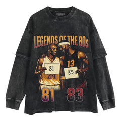 LEGENDS OF THE 80S LAYERED LONG SLEEVE