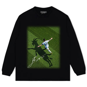 LEO MESSI - GOAT TANK TOP & TEE & LONG SLEEVE & LAYERED LS & HOODIE