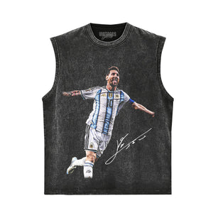 LEO MESSI - HAT TRICK TANK TOP & TEE & LONG SLEEVE & LAYERED LS & HOODIE