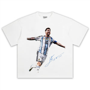 LEO MESSI - HAT TRICK TANK TOP & TEE & LONG SLEEVE & LAYERED LS & HOODIE