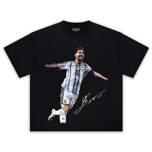 LEO MESSI - HAT TRICK TANK TOP & TEE & LONG SLEEVE & LAYERED LS & HOODIE