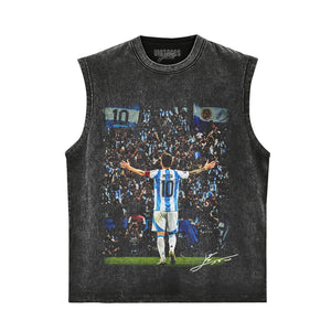 LEO MESSI - THE ICON TANK TOP & TEE & LONG SLEEVE & LAYERED LS & HOODIE