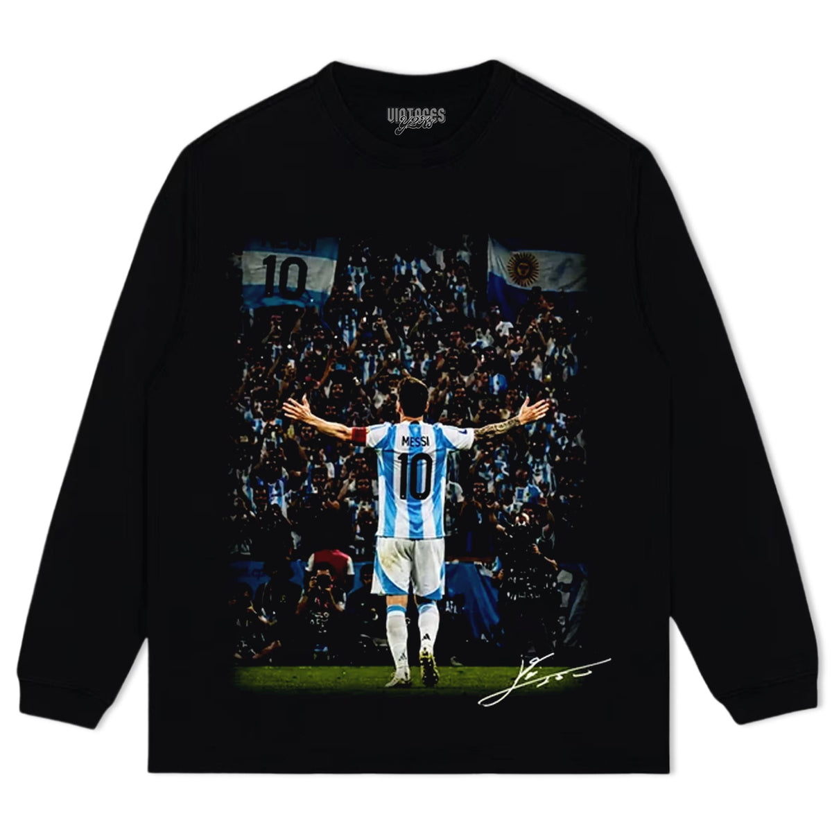 LEO MESSI - THE ICON TANK TOP & TEE & LONG SLEEVE & LAYERED LS & HOODIE