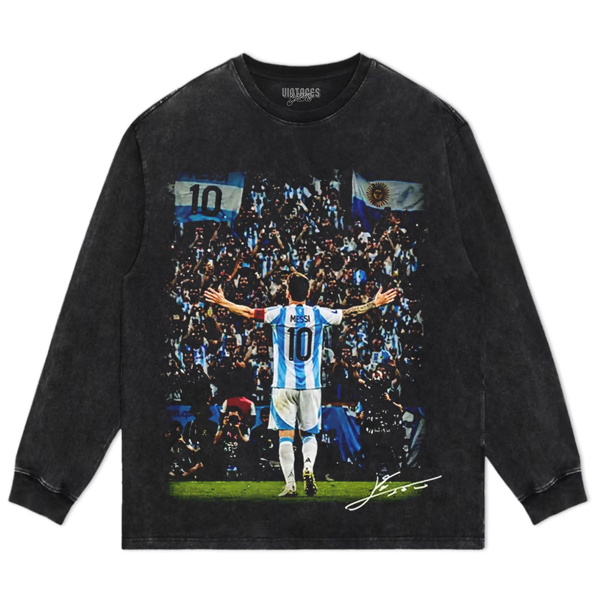 LEO MESSI - THE ICON TANK TOP & TEE & LONG SLEEVE & LAYERED LS & HOODIE