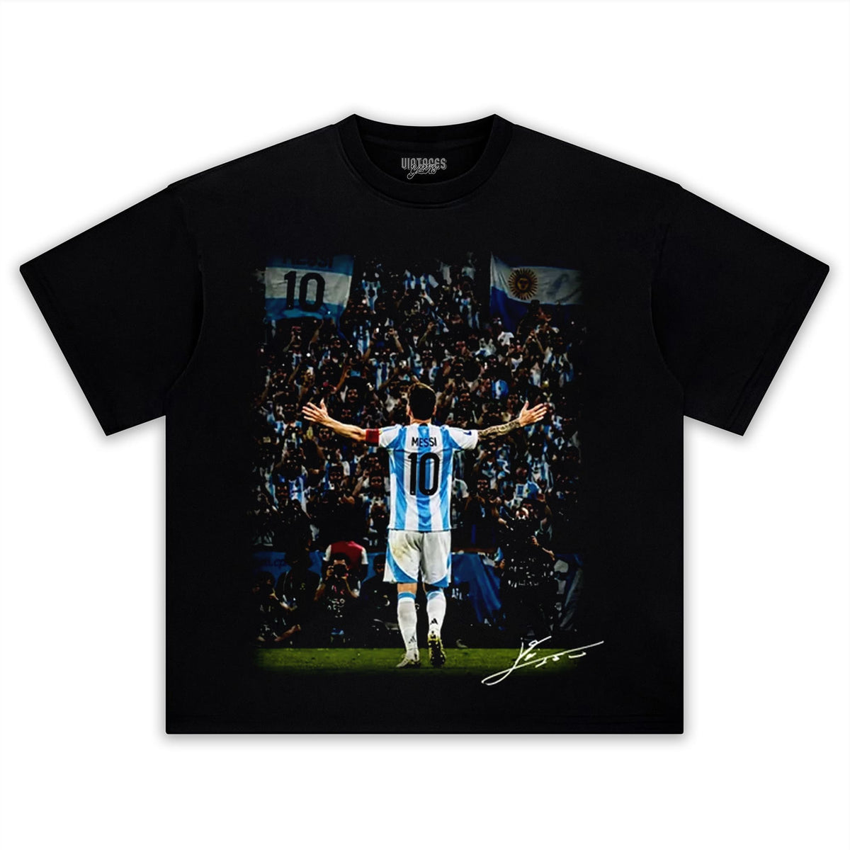 LEO MESSI - THE ICON TANK TOP & TEE & LONG SLEEVE & LAYERED LS & HOODIE