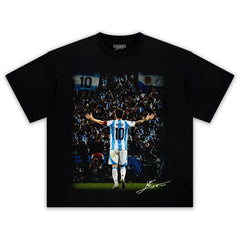 LEO MESSI - THE ICON TANK TOP & TEE & LONG SLEEVE & LAYERED LS & HOODIE