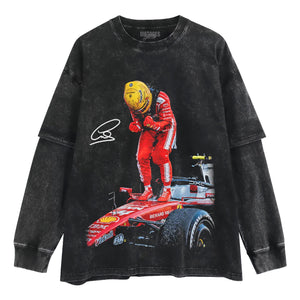 LEWIS HAMILTON - BACK ON TOP TANK TOP & TEE & LONG SLEEVE & LAYERED LS & HOODIE