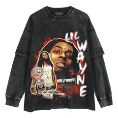 LIL WAYNE - 2026 VINTAGE LAYERED LONG SLEEVE