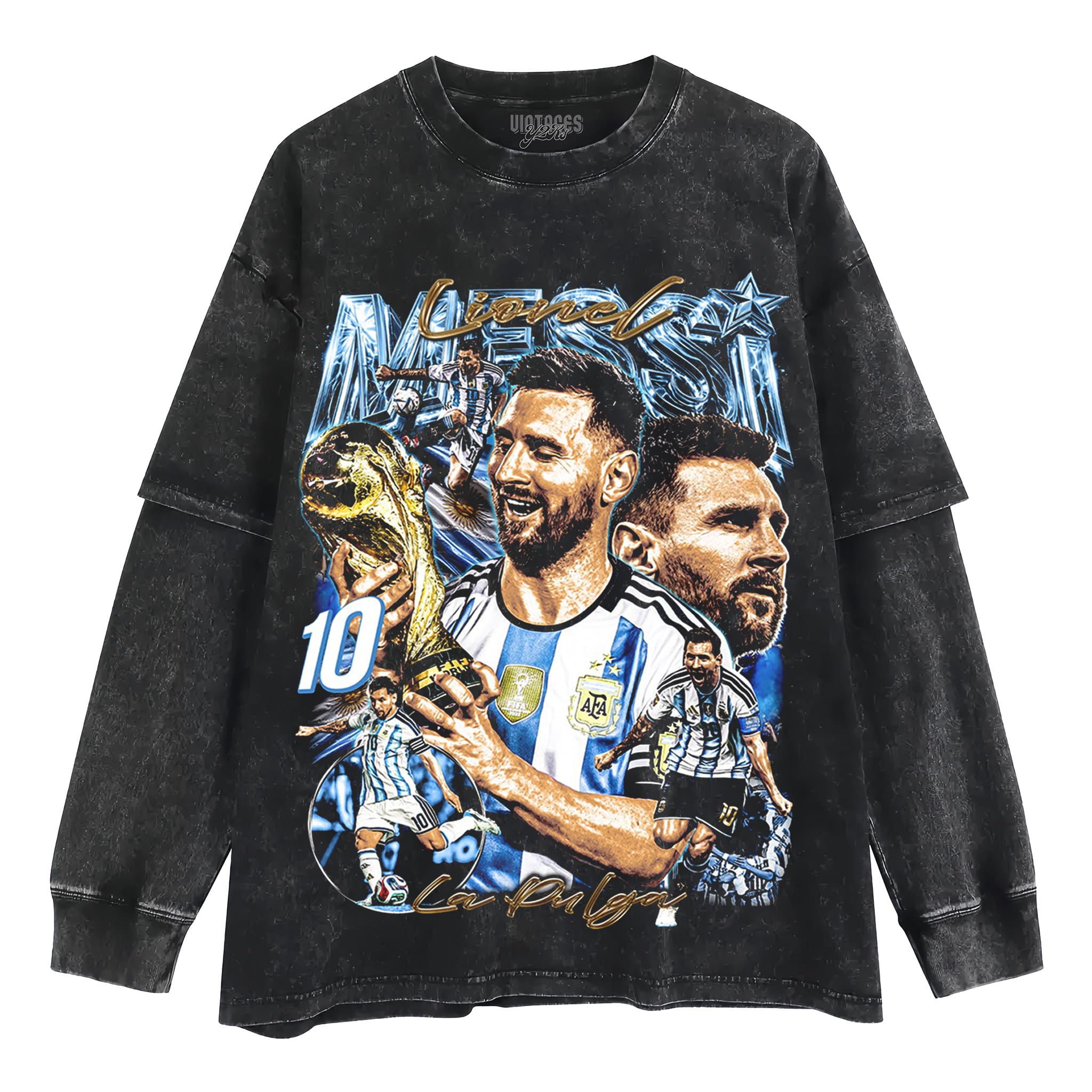 LIONEL MESSI 2026 VINTAGE TANK TOP & TEE & LONG SLEEVE & LAYERED LS & HOODIE