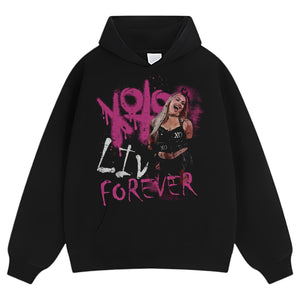 LIV MORGAN XOXO SPRAY PAINT TANK TOP & TEE & LONG SLEEVE & LAYERED LS & HOODIE