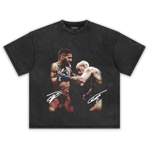 LLIA TOPURIA & CHARLES OLIVEIRA TEE