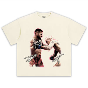 LLIA TOPURIA & CHARLES OLIVEIRA TEE