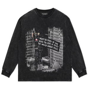 LOVE OVER POWER WORLD PEACE V3 TANK TOP & TEE & LONG SLEEVE & LAYERED LS & HOODIE