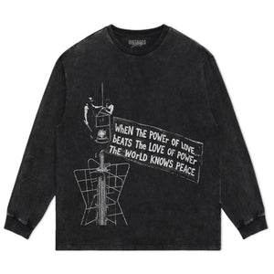 LOVE OVER POWER WORLD PEACE V4 TANK TOP & TEE & LONG SLEEVE & LAYERED LS & HOODIE