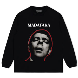 MADAFAKA FUNNY REACTION MEME TANK TOP & TEE & LONG SLEEVE & LAYERED LS & HOODIE