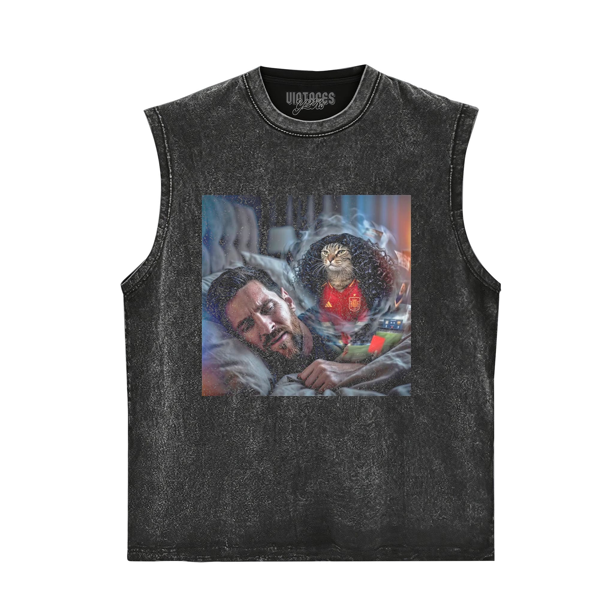 MARC CUCURELLA CAT & MESSI FUNNY TANK TOP & TEE & LONG SLEEVE & LAYERED LS & HOODIE
