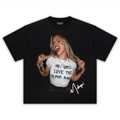 MAXXINE DUPRI blackTEE