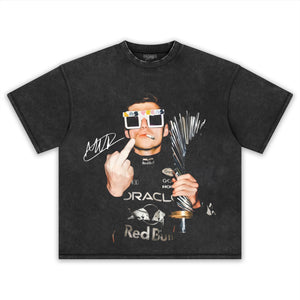 MAX VERSTAPPEN 2026 MIDDLE FINGER V2 TANK TOP & TEE & LONG SLEEVE & LAYERED LS & HOODIE