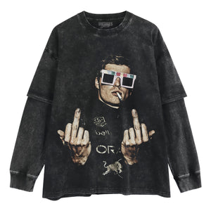 MAX VERSTAPPEN 2026 MIDDLE FINGER V3 TANK TOP & TEE & LONG SLEEVE & LAYERED LS & HOODIE