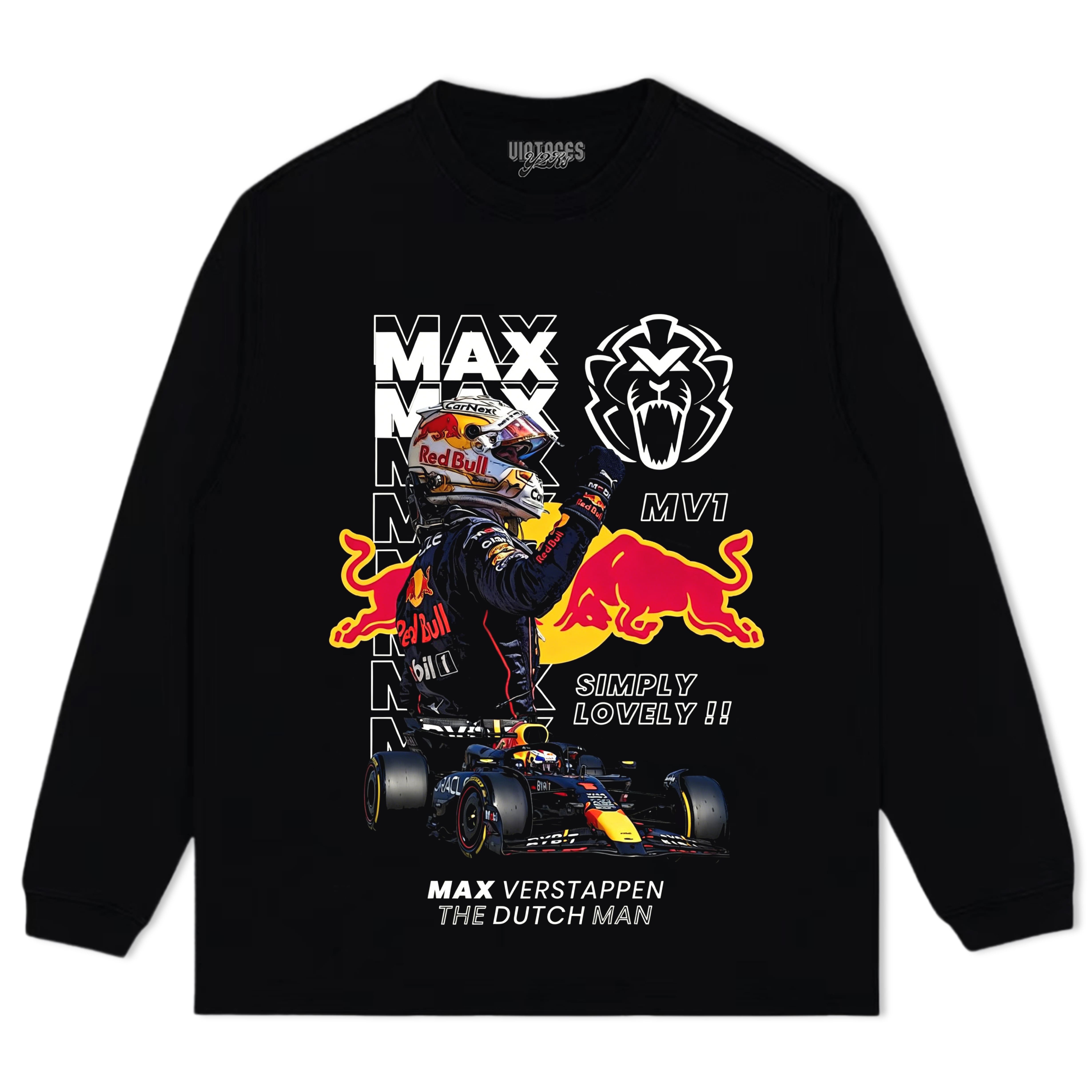 MAX VERSTAPPEN 2026 V3 TANK TOP & TEE & LONG SLEEVE & LAYERED LS & HOODIE