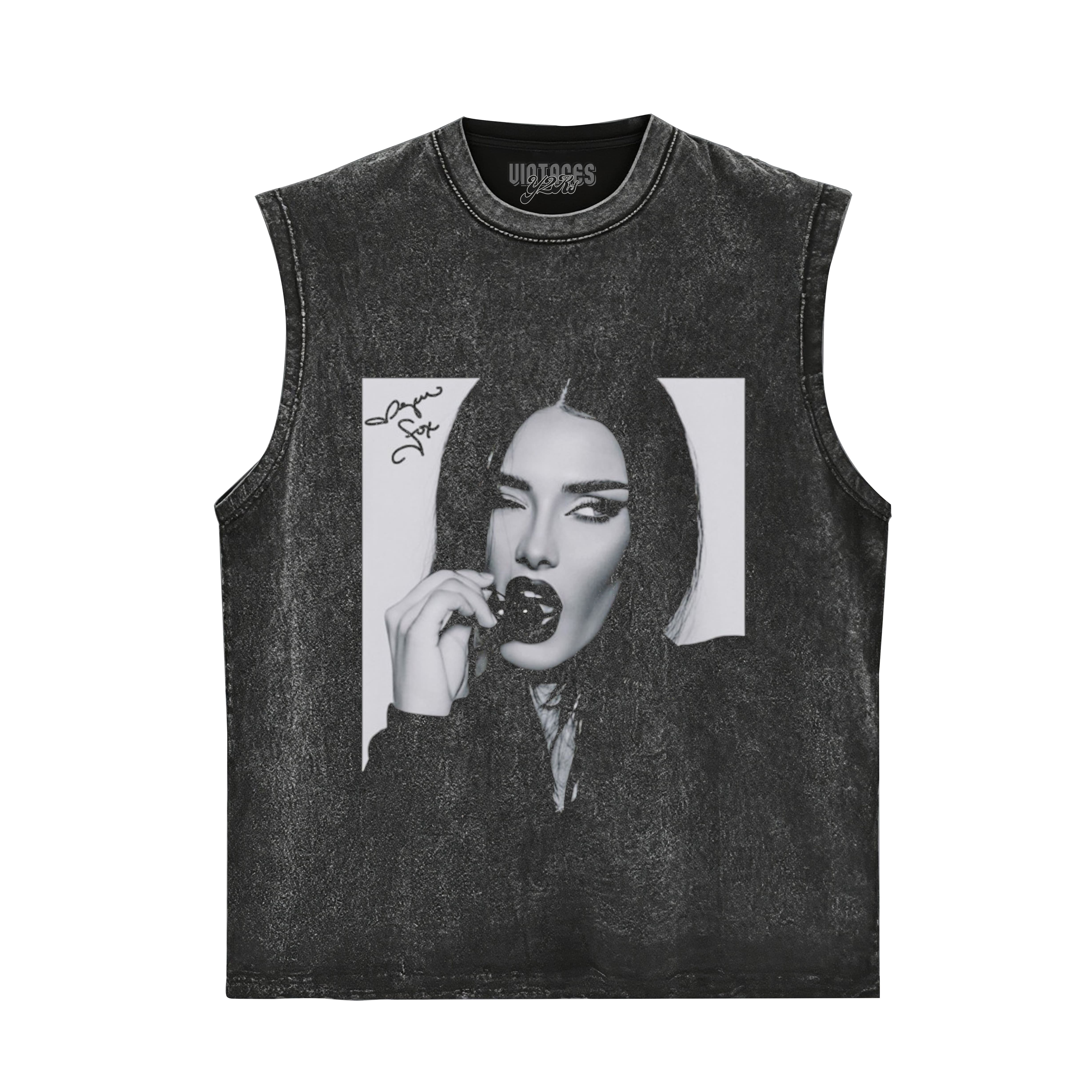 MEGAN FOX CHERRY TANK TOP & TEE & LONG SLEEVE & LAYERED LS & HOODIE