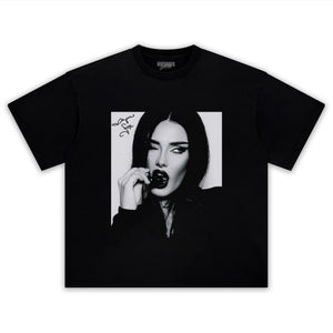 MEGAN FOX CHERRY TANK TOP & TEE & LONG SLEEVE & LAYERED LS & HOODIE