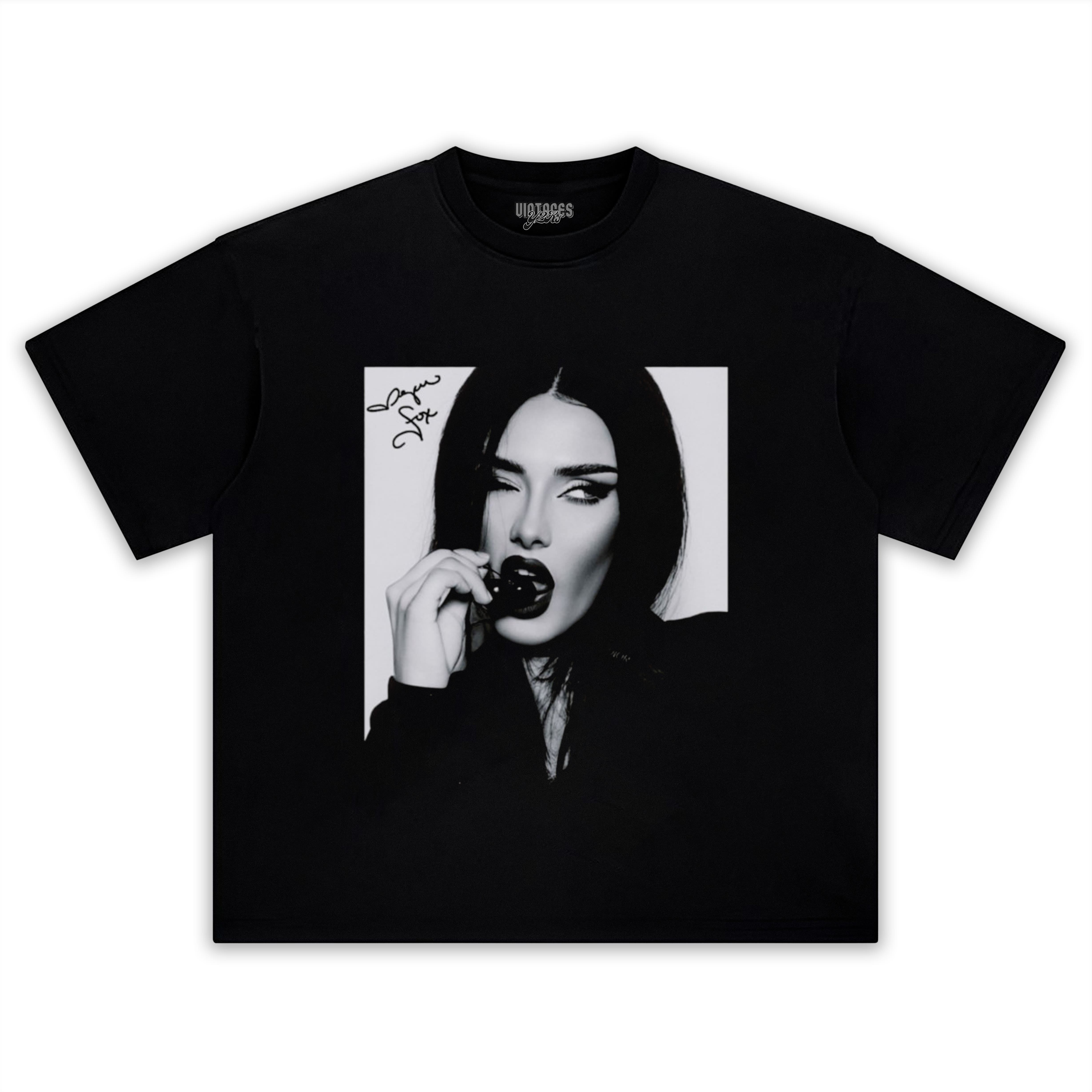 MEGAN FOX CHERRY TANK TOP & TEE & LONG SLEEVE & LAYERED LS & HOODIE