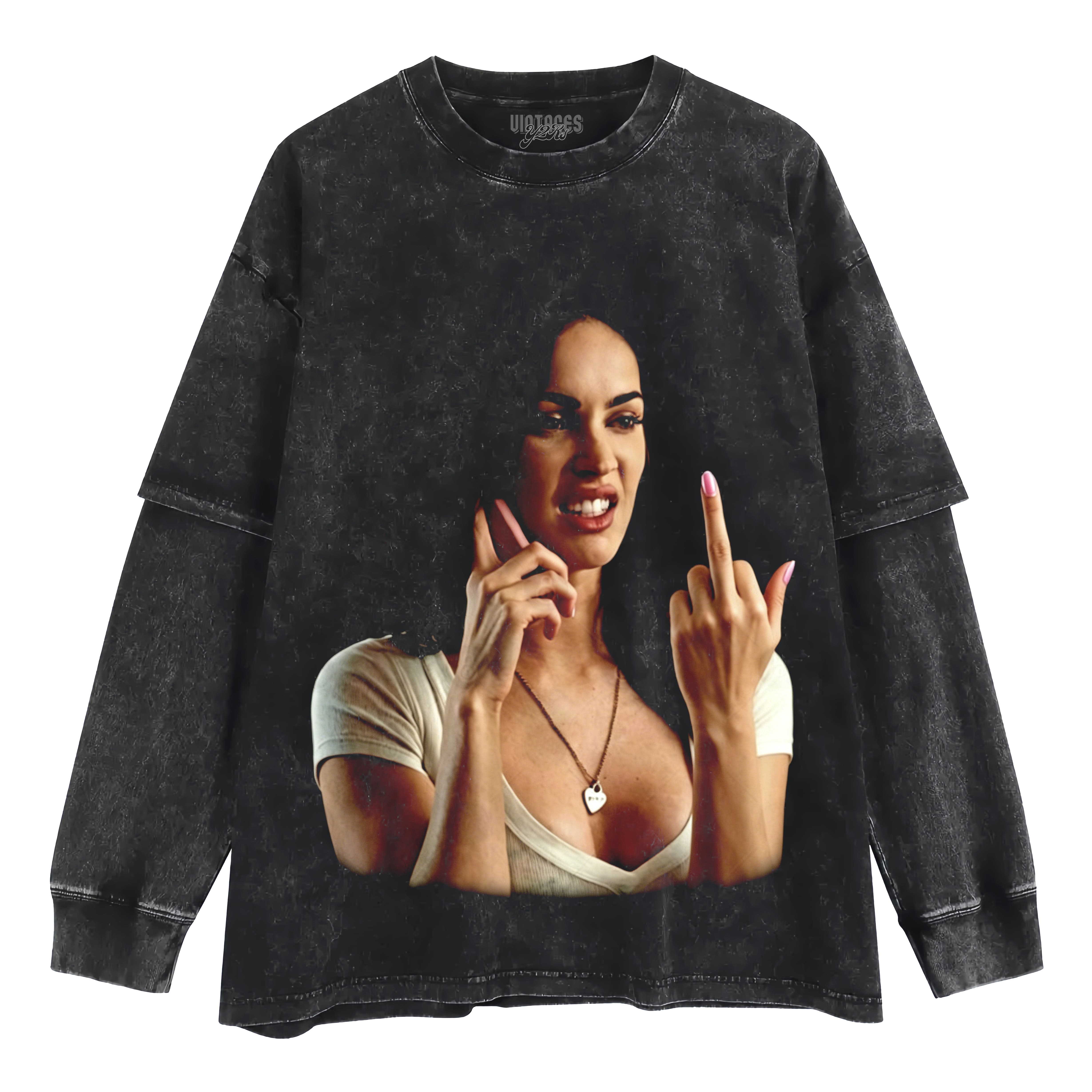 MEGAN FOX PHONE TANK TOP & TEE & LONG SLEEVE & LAYERED LS & HOODIE