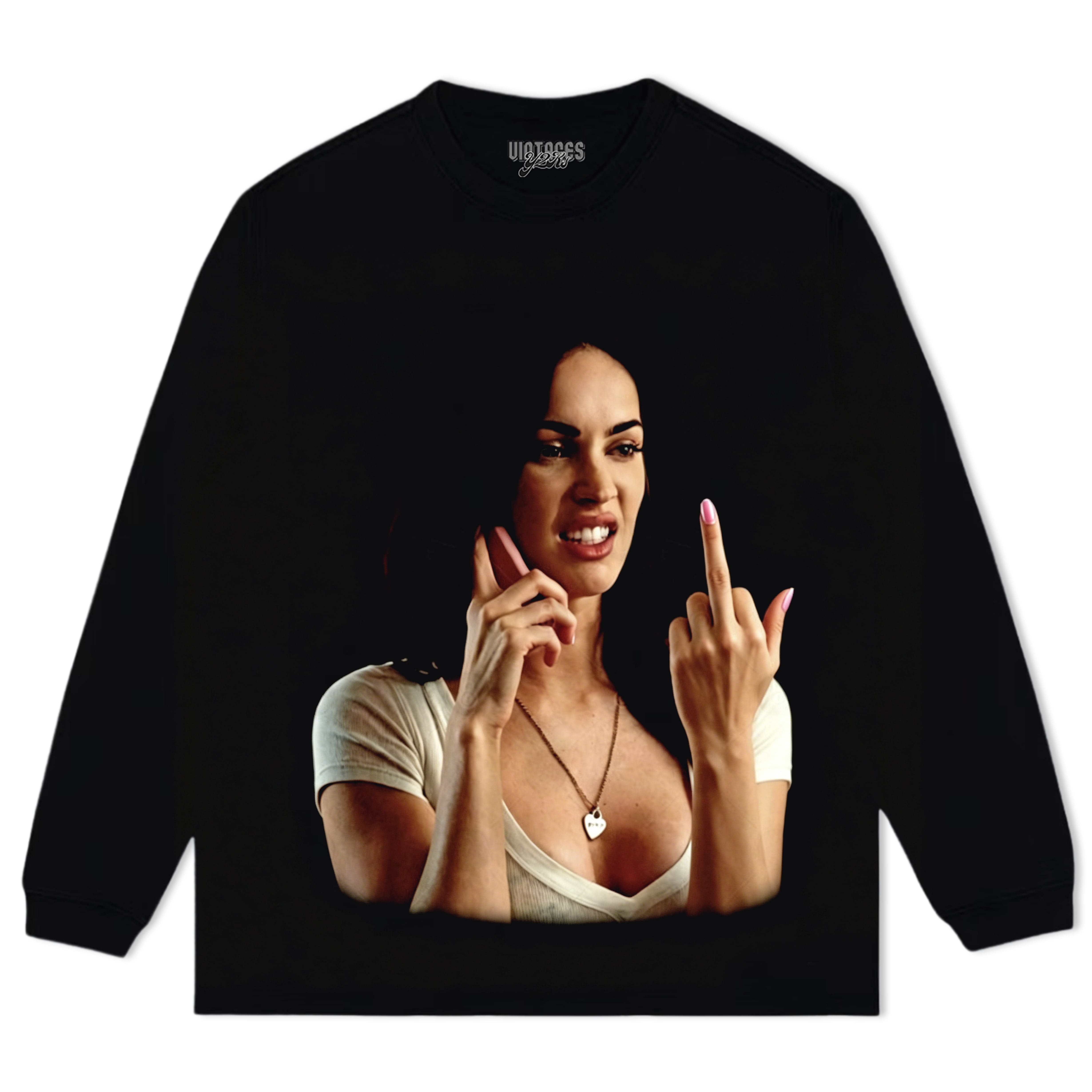 MEGAN FOX PHONE TANK TOP & TEE & LONG SLEEVE & LAYERED LS & HOODIE