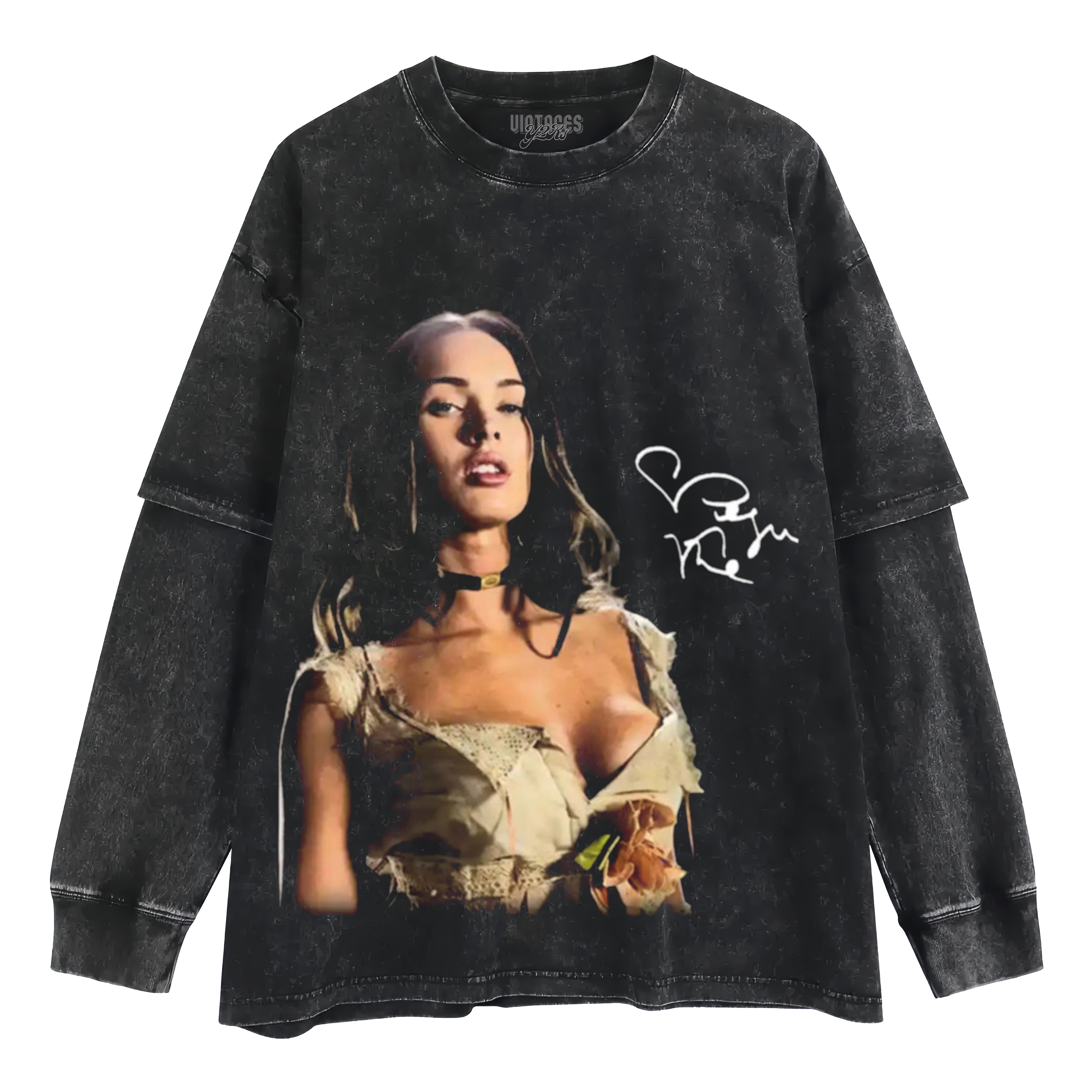 MEGAN FOX TANK TOP & TEE & LONG SLEEVE & LAYERED LS & HOODIE