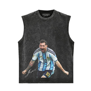 MESSI - BREAKS WORLD CUP GOALS RECORD TANK TOP & TEE & LONG SLEEVE & LAYERED LS & HOODIE