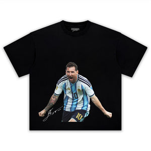 MESSI - BREAKS WORLD CUP GOALS RECORD TANK TOP & TEE & LONG SLEEVE & LAYERED LS & HOODIE