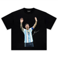 MESSI - BREAKS WORLD CUP GOALS RECORD V2 TANK TOP & TEE & LONG SLEEVE & LAYERED LS & HOODIE