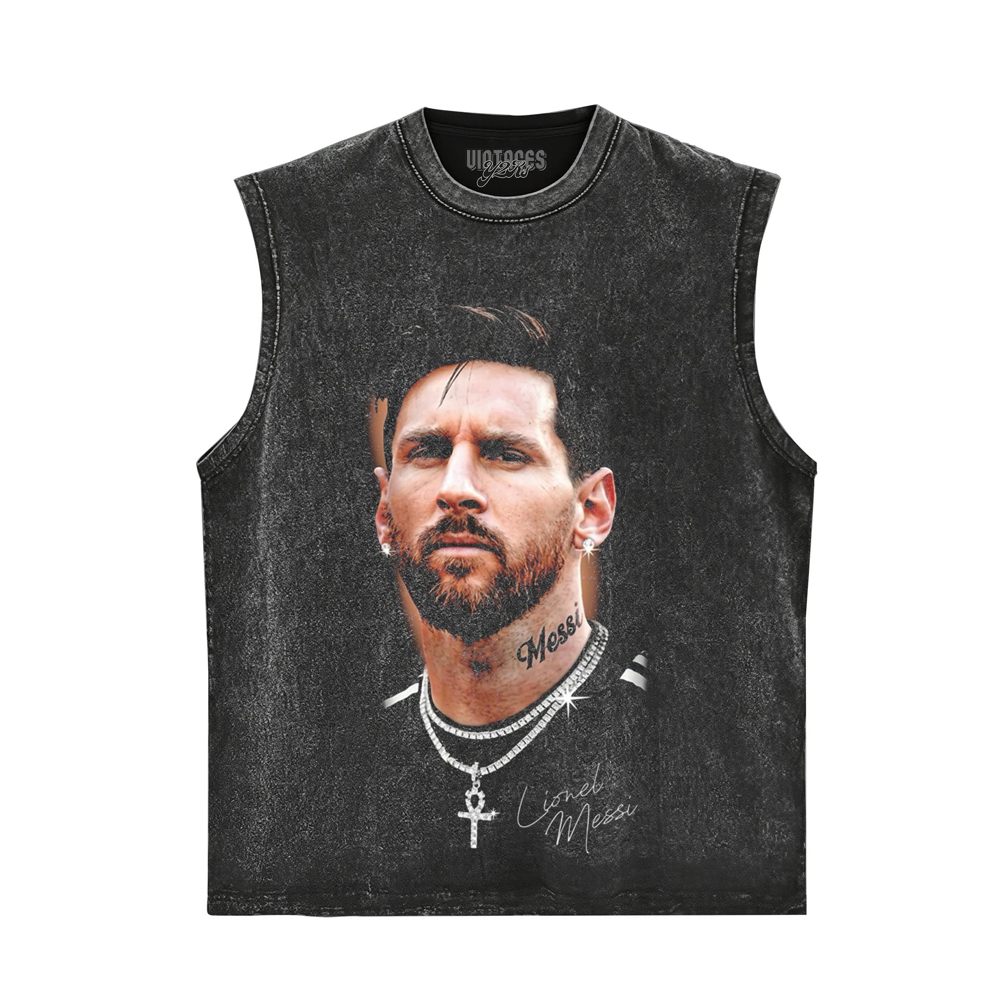 MESSI FACE V2 TANK TOP & TEE & LONG SLEEVE & LAYERED LS & HOODIE