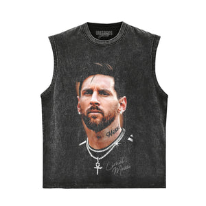 MESSI FACE V2 TANK TOP & TEE & LONG SLEEVE & LAYERED LS & HOODIE