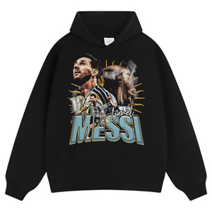 MESSI - GOAT TANK TOP & TEE & LONG SLEEVE & LAYERED LS & HOODIE