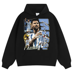 MESSI - GOAT V2 TANK TOP & TEE & LONG SLEEVE & LAYERED LS & HOODIE